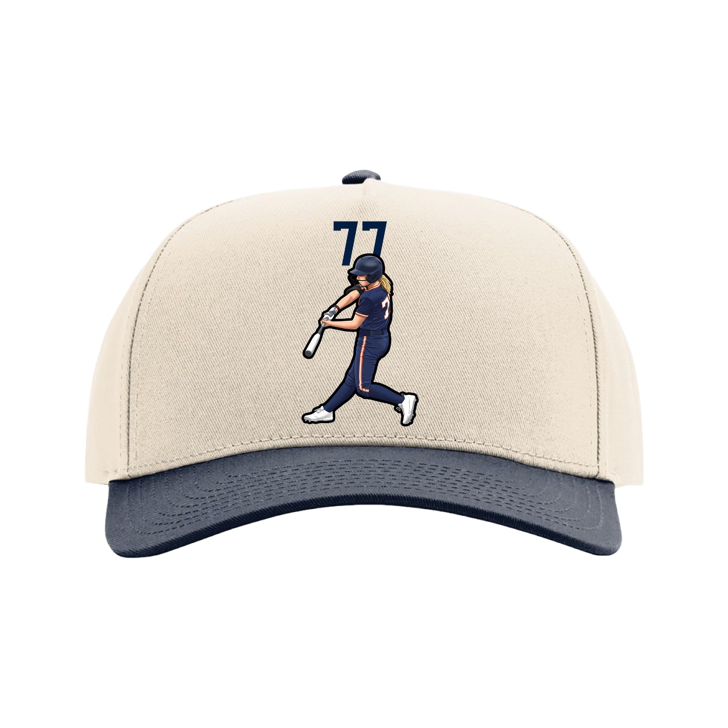 Full Fabric Five-Panel Champ Cap