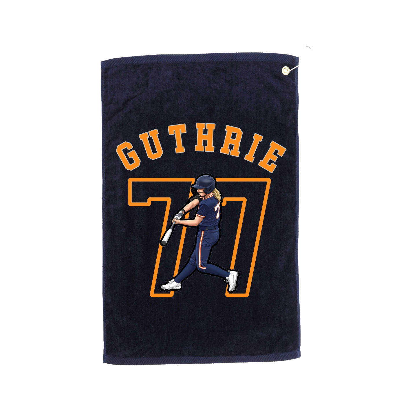 Golf Towel — Shirsey Arch in Navy
