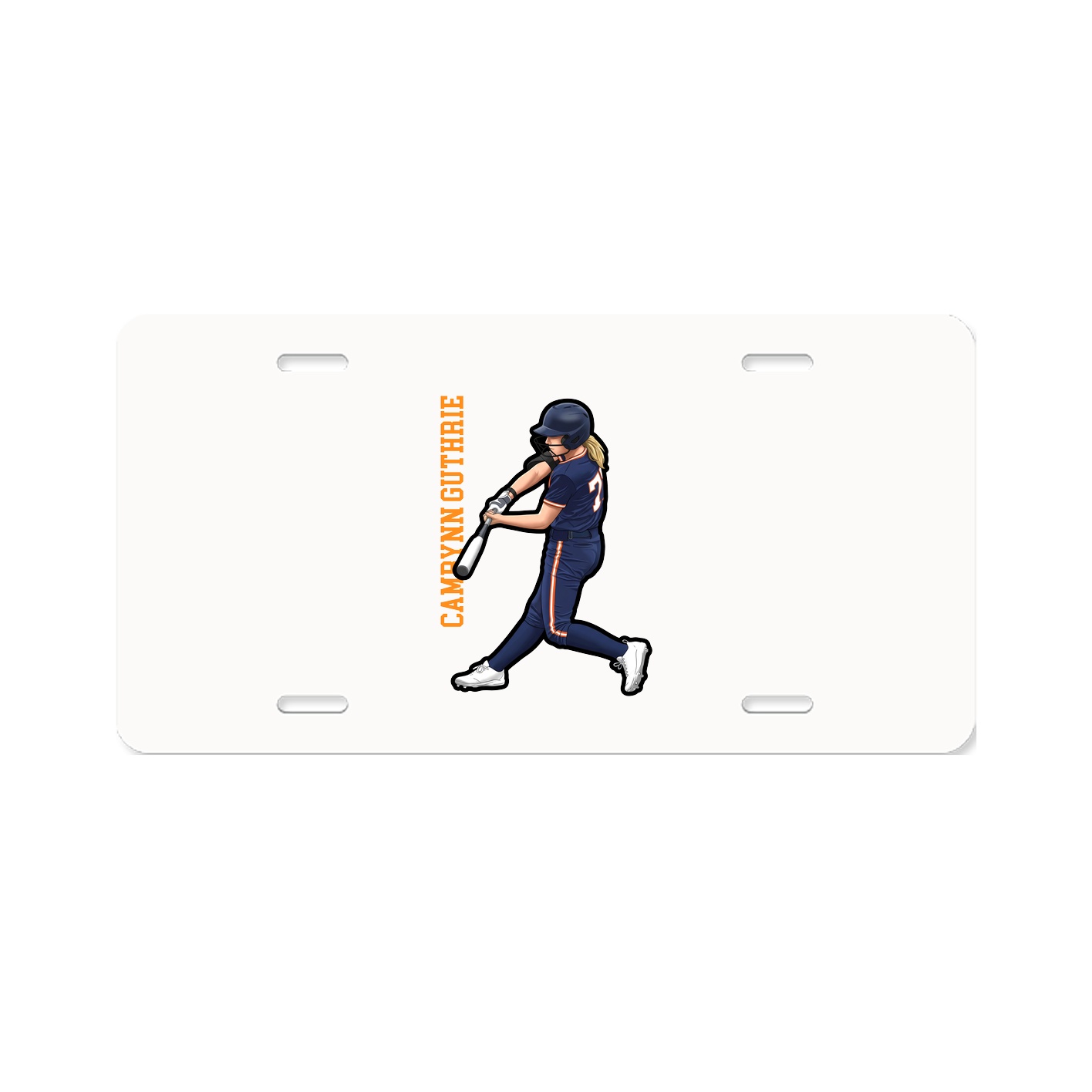 Aluminum License Plate