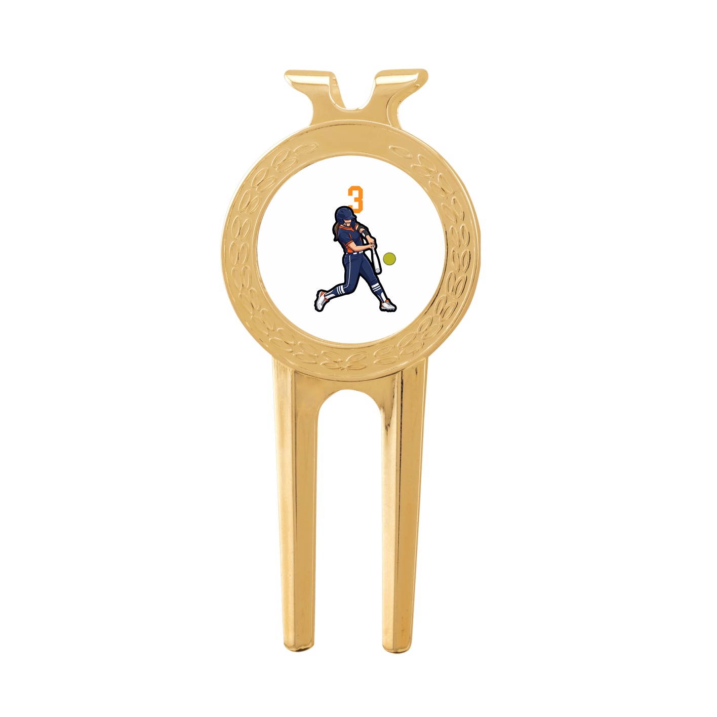 Divot Tool with Ball Marker — Number Top in Classic