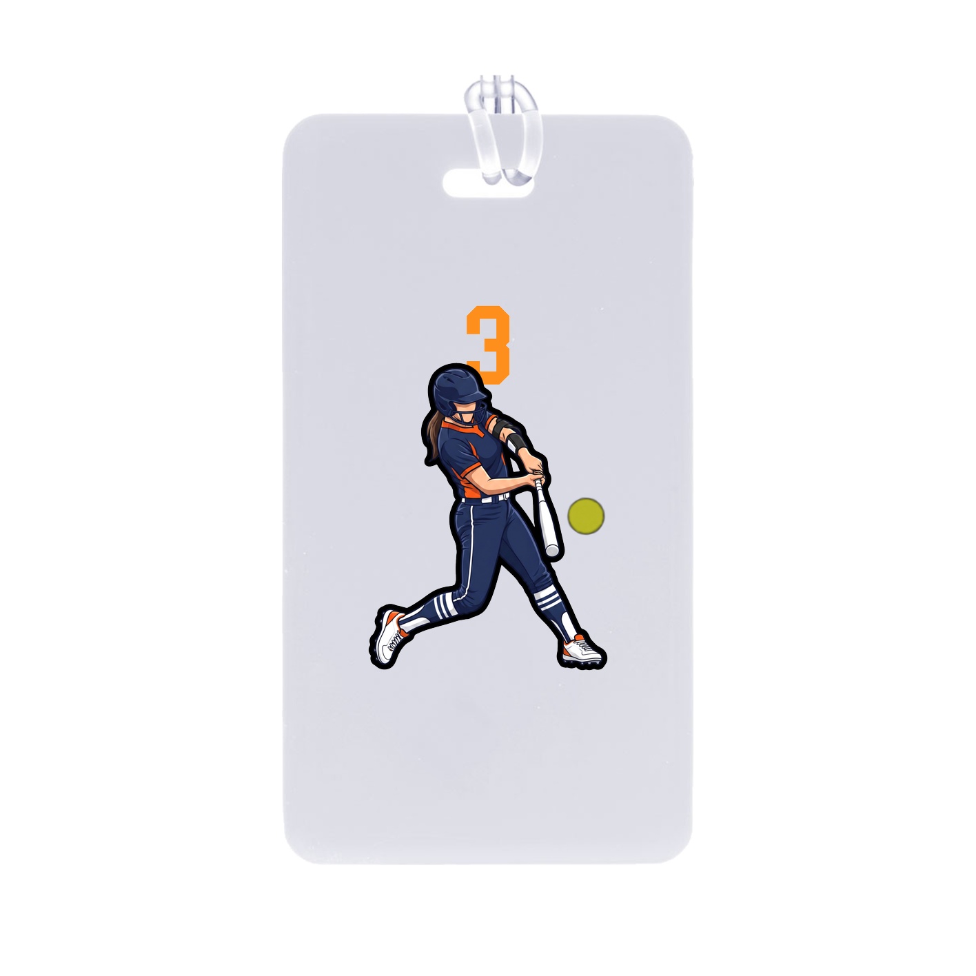 Bag Tag — Number Top in Classic