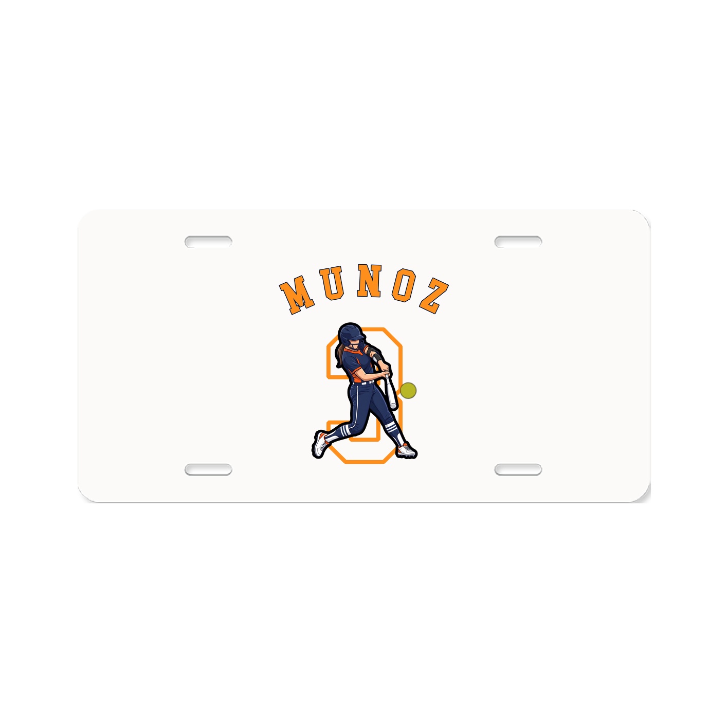 License Plate — Shirsey Arch in Classic