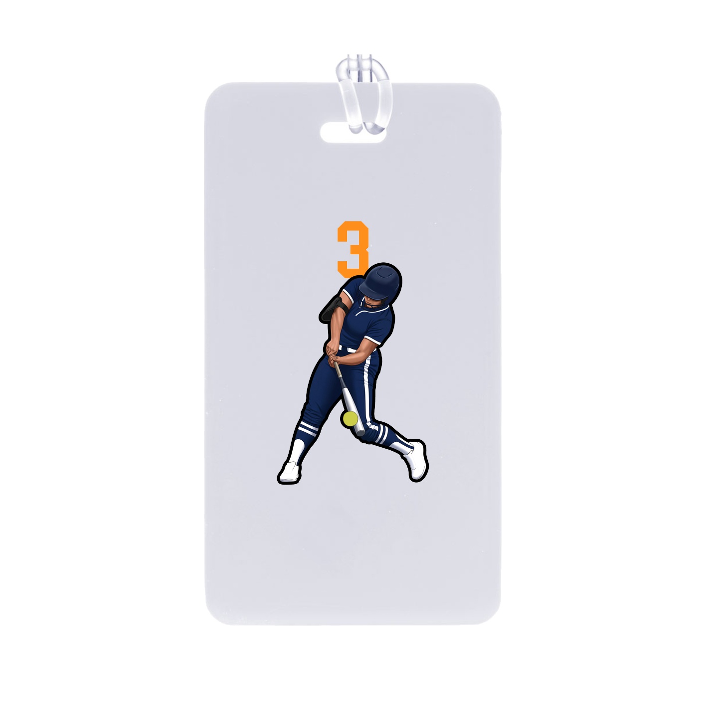 Bag Tag — Number Top in Classic