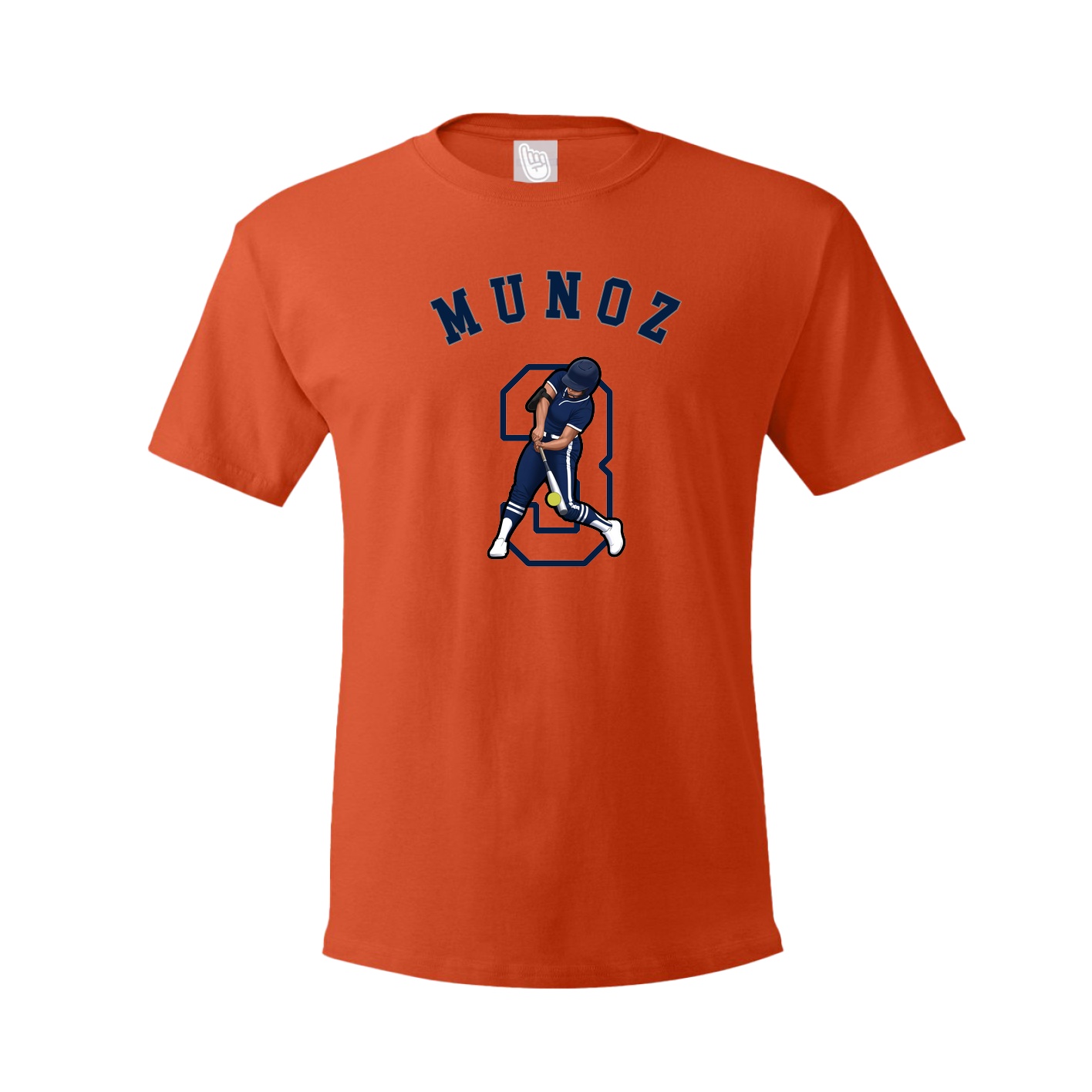 Youth Tee — Shirsey Arch in Orange