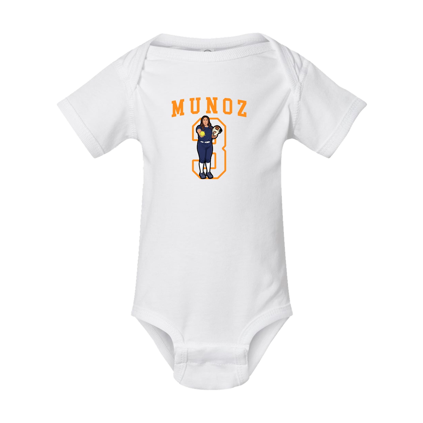 Baby Onesie — Shirsey in White