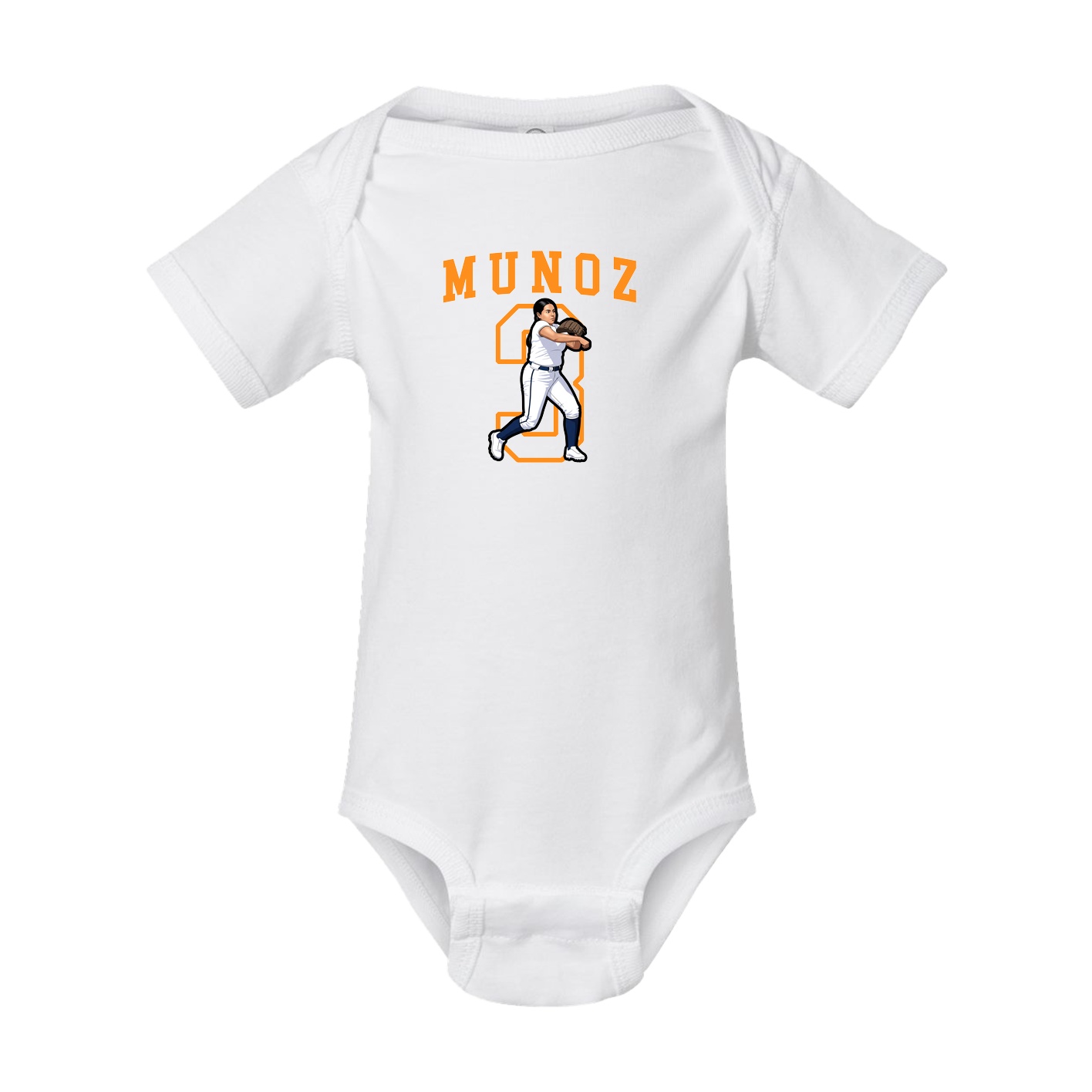 Baby Onesie — Shirsey in White