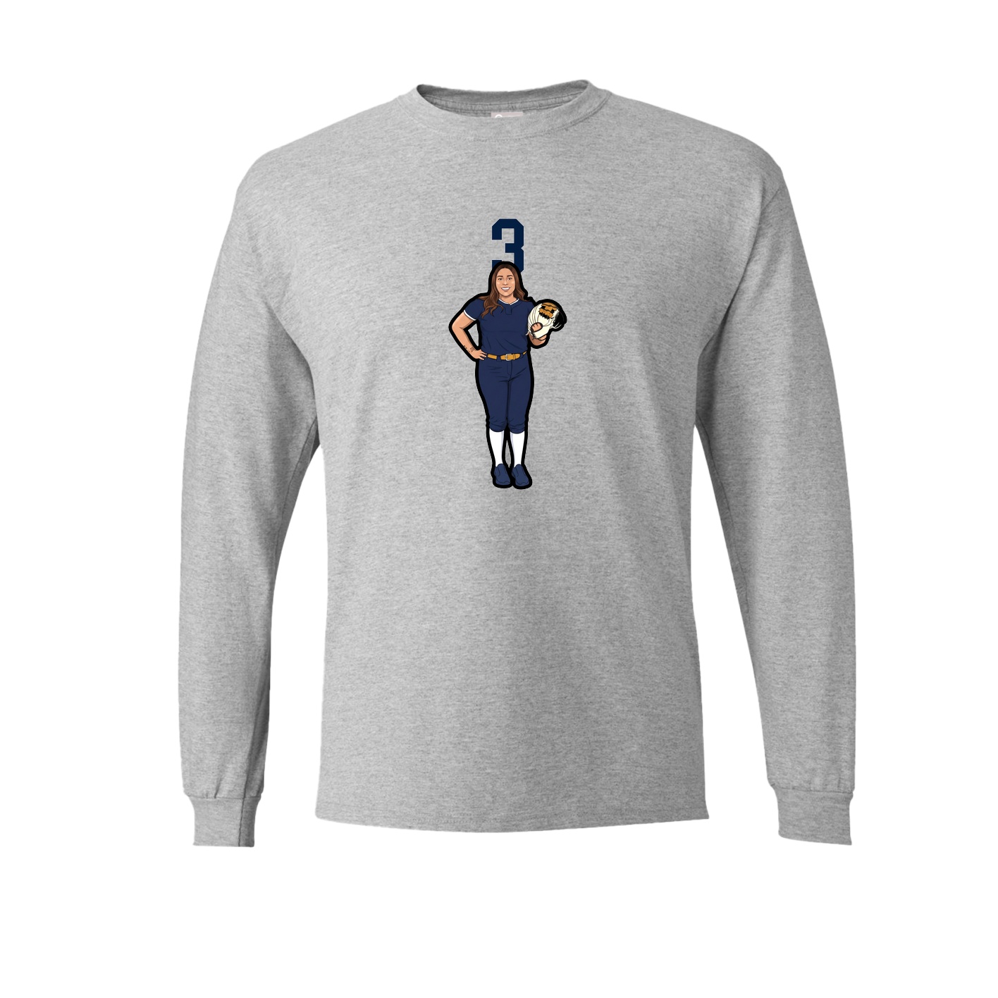 NIL Club Long Sleeve Tee