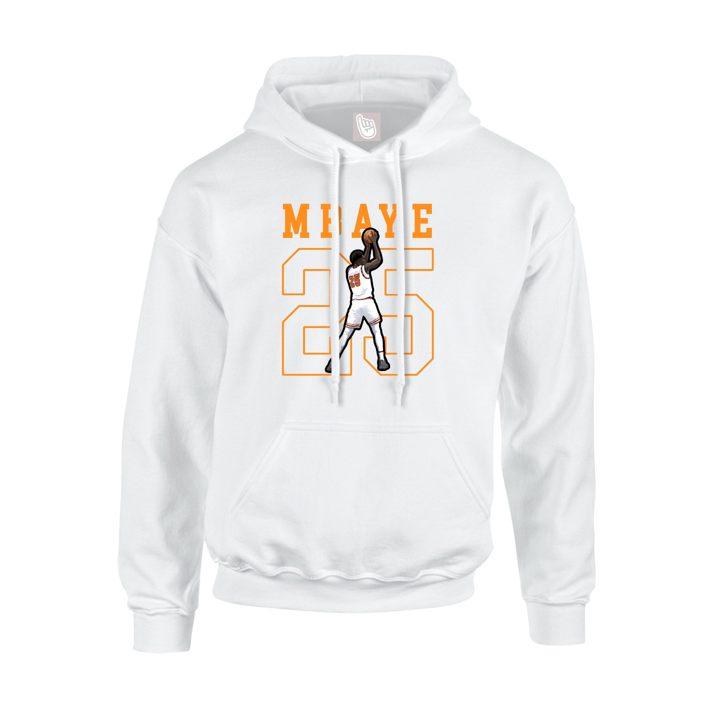 Youth Hoodie — Shirsey in White