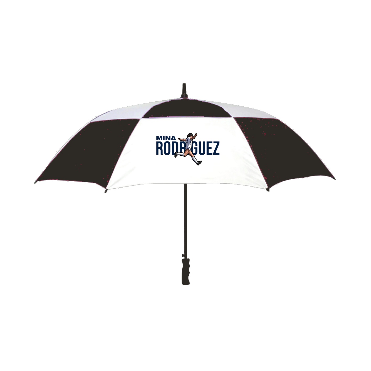 Golf Umbrella — Player Name in Black