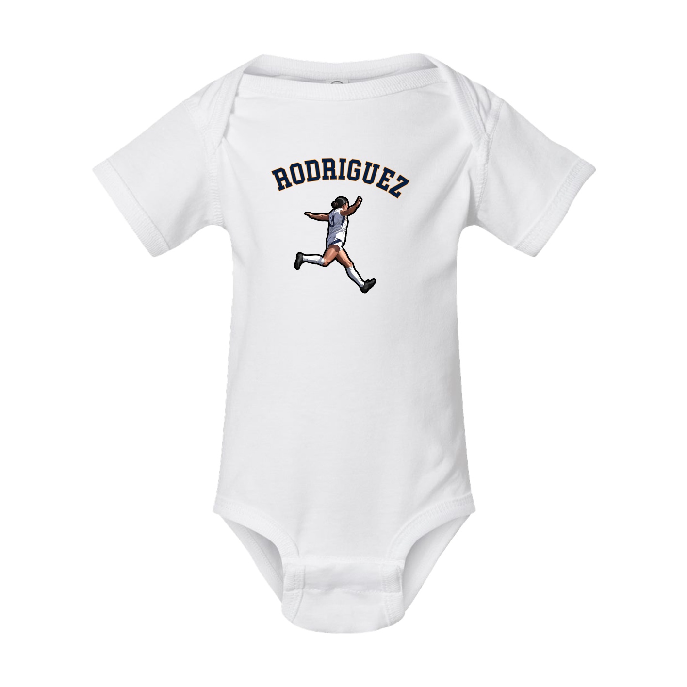 Baby Onesie — Shirsey Arch in White