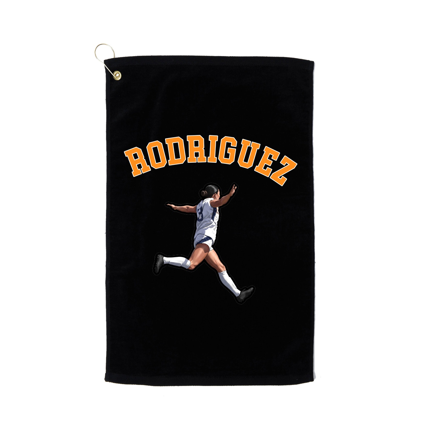 Golf Towel — Shirsey Arch in Black