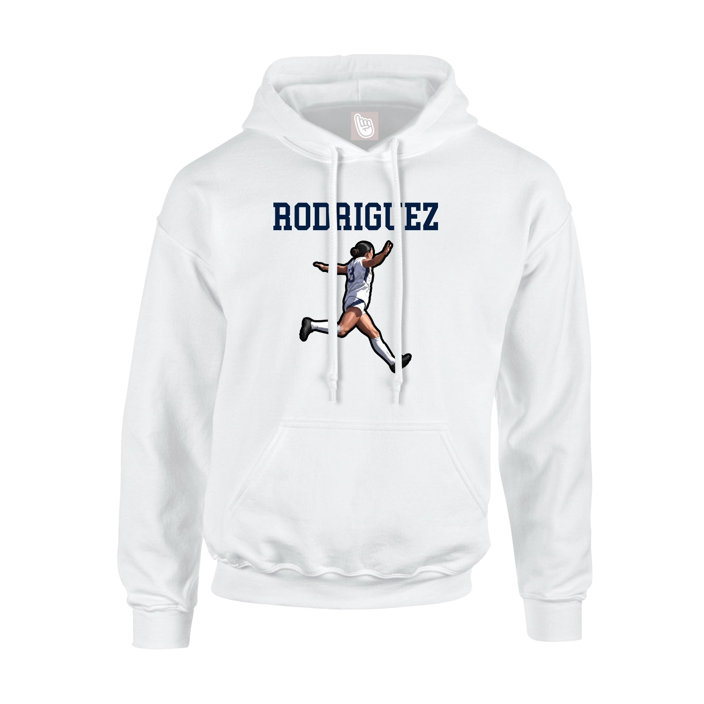 Youth Hoodie — Shirsey in White