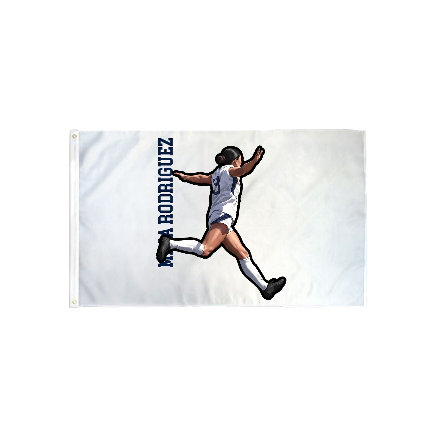 3x5 Flag — Name Vertical in Classic