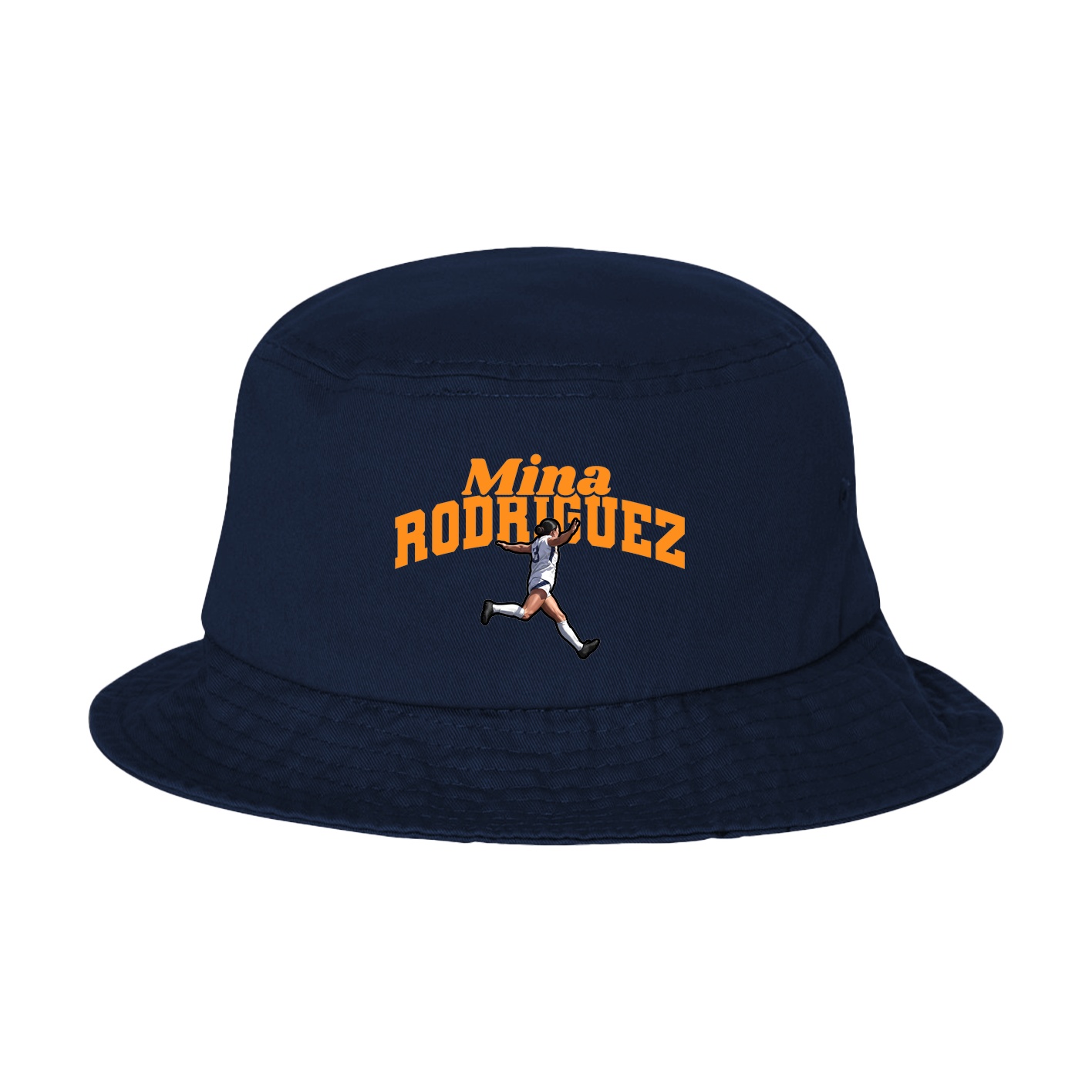 Bucket Cap — Signature Arch in Navy