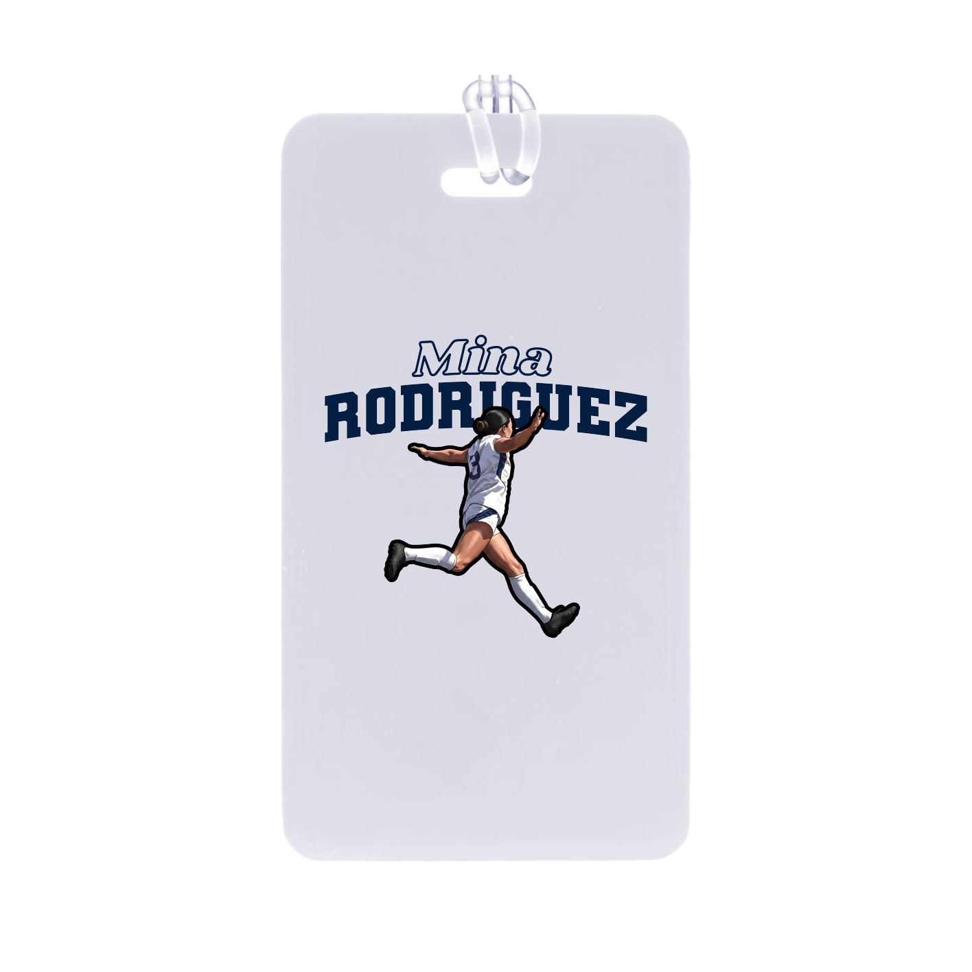 Bag Tag — Name Arch in Classic