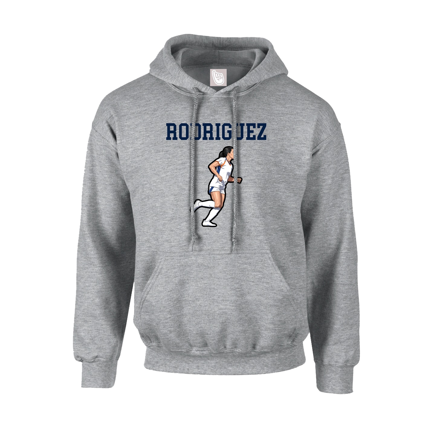 Hoodie — Shirsey in Grey