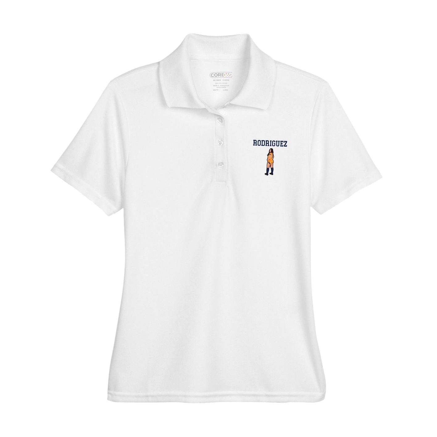 Womens Performance Polo — Shirsey in White
