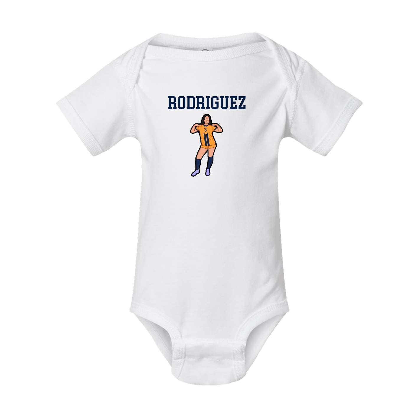 Baby Onesie — Shirsey in White