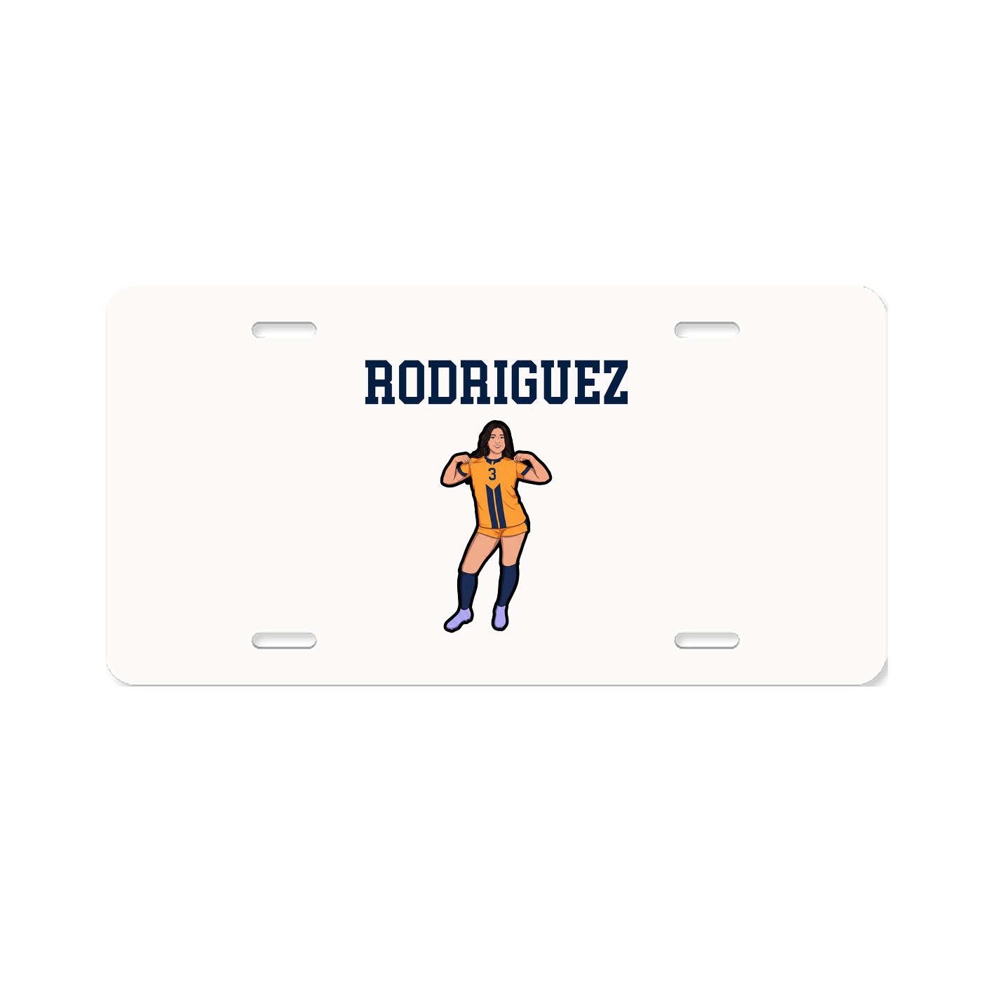 License Plate — Shirsey in Classic