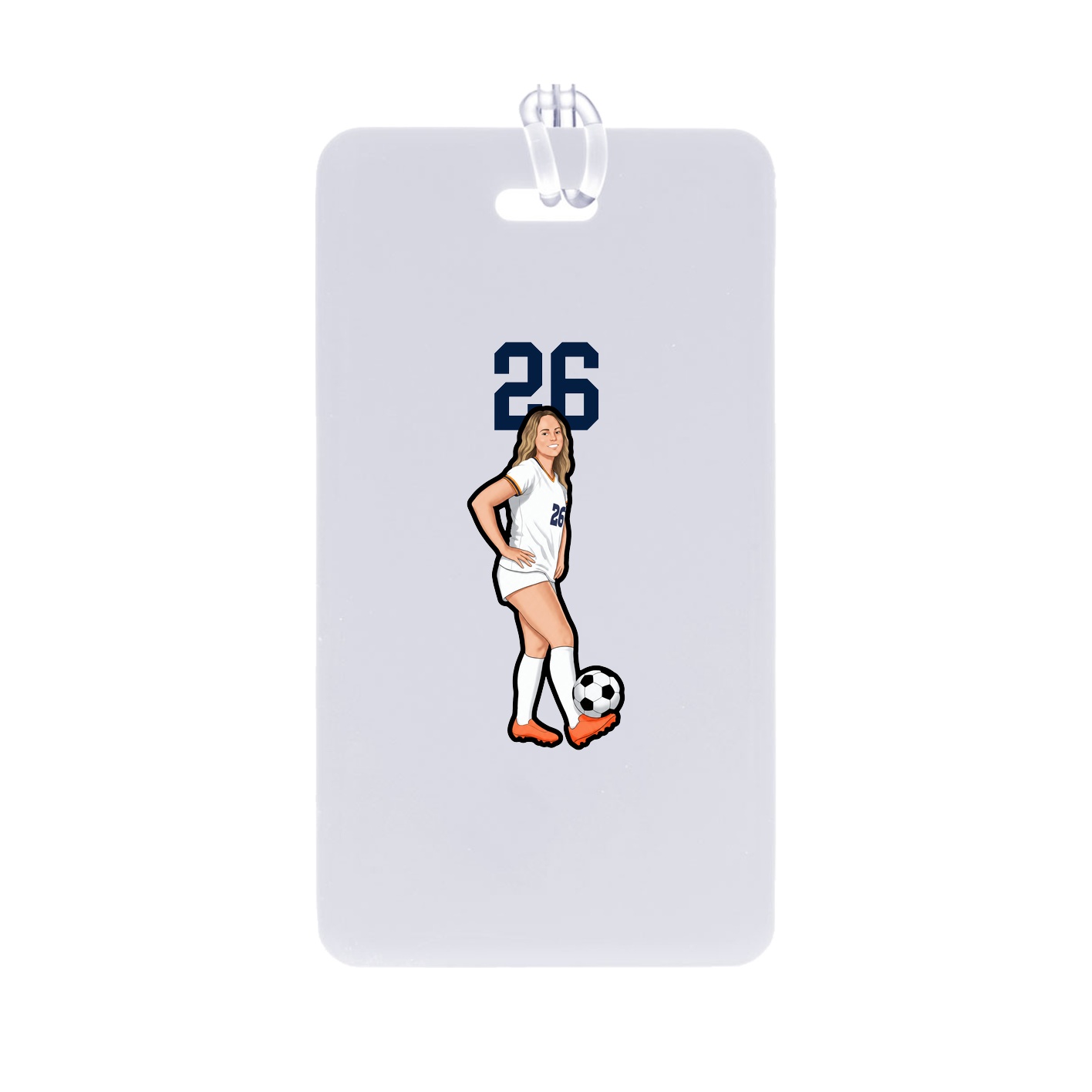 Bag Tag — Number Top in Classic