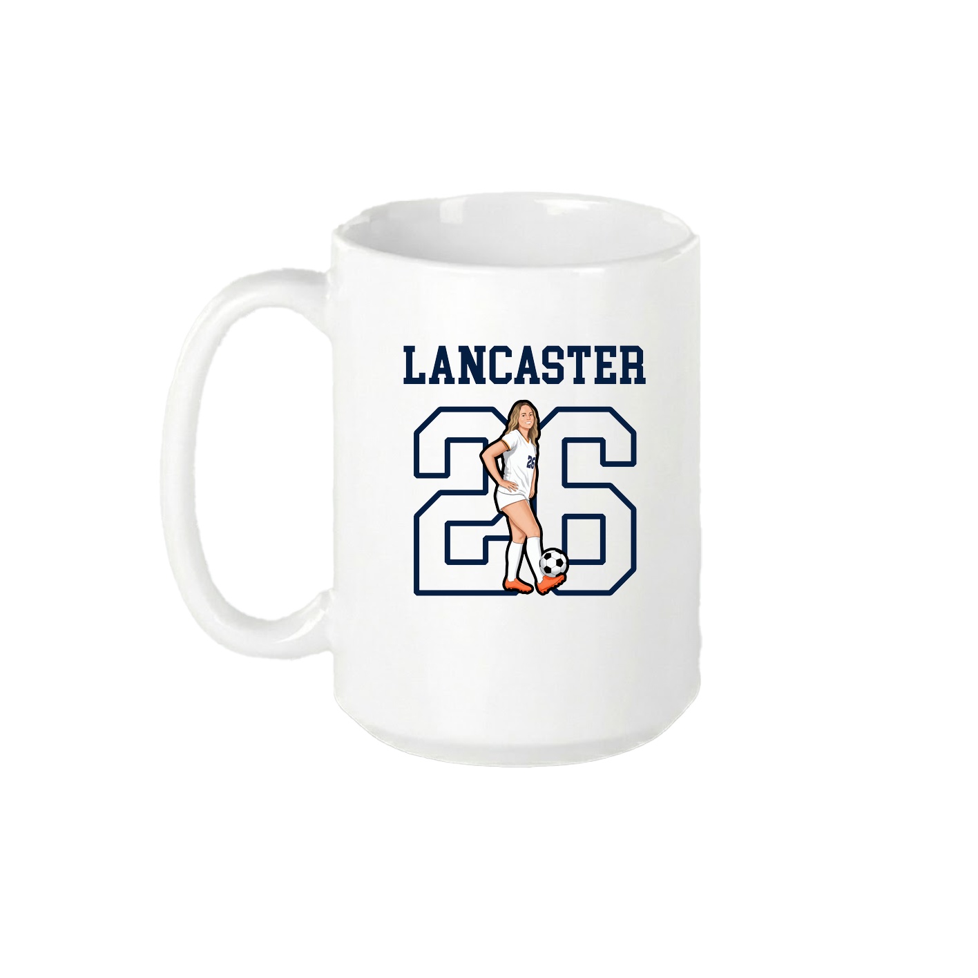 15oz Coffee Mug — Shirsey in White