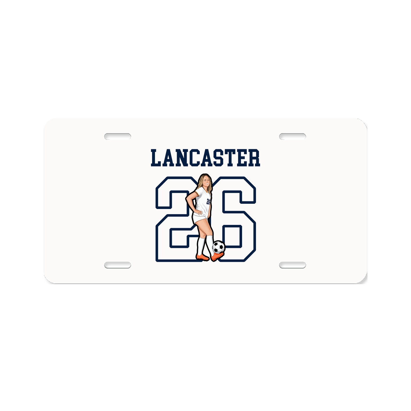 License Plate — Shirsey in Classic