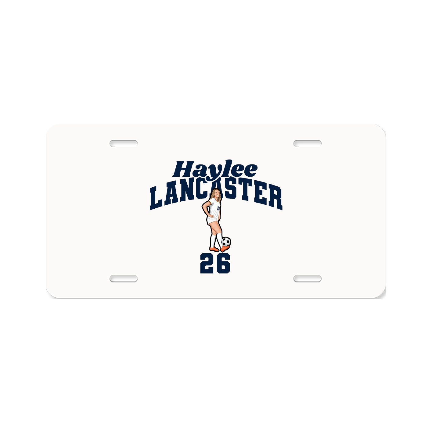 License Plate — Signature Arch in Classic