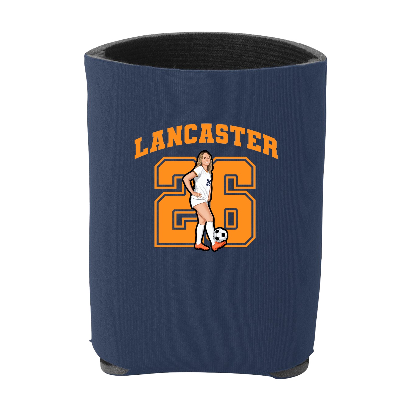 Can Holder — Number in Navy