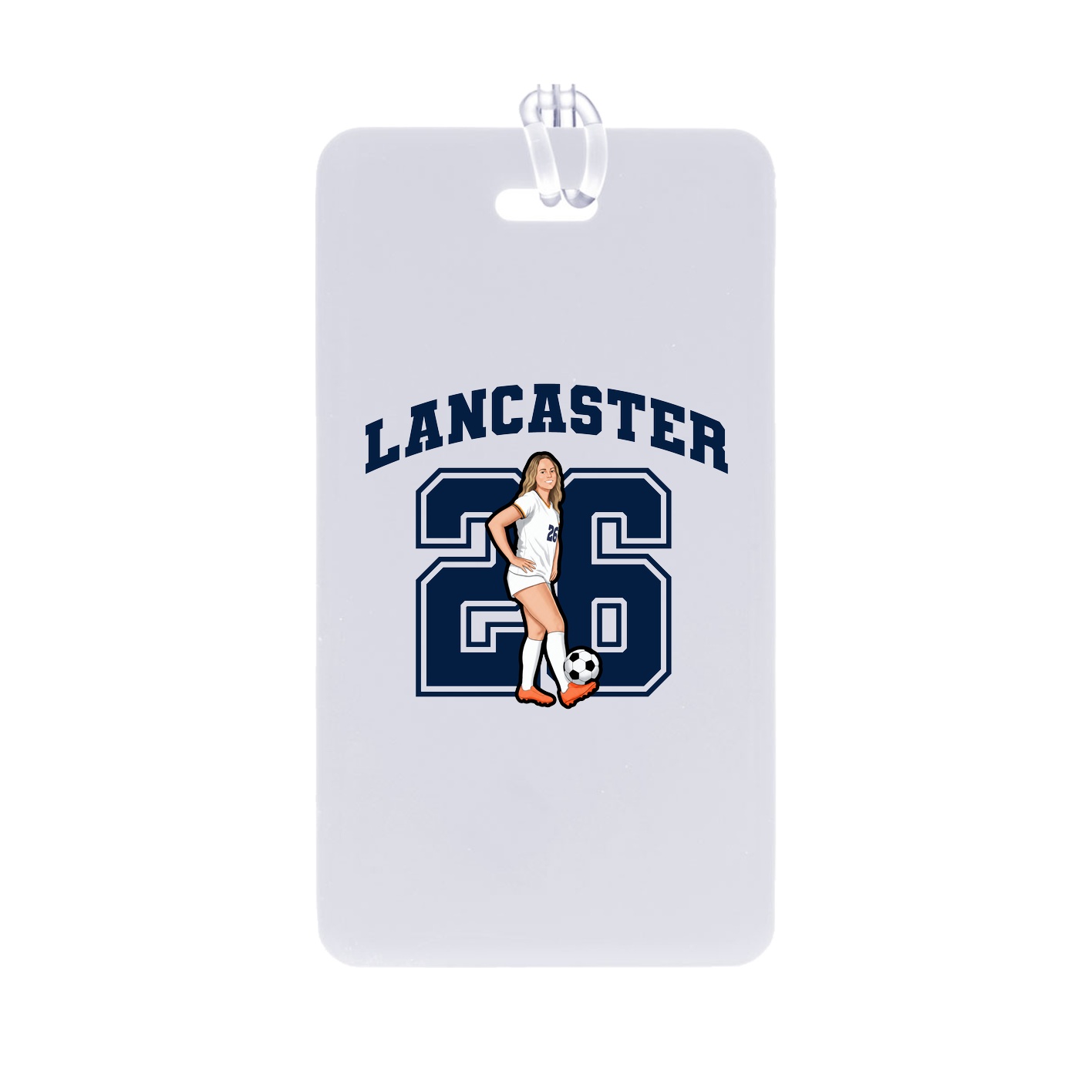 Bag Tag — Number in Classic