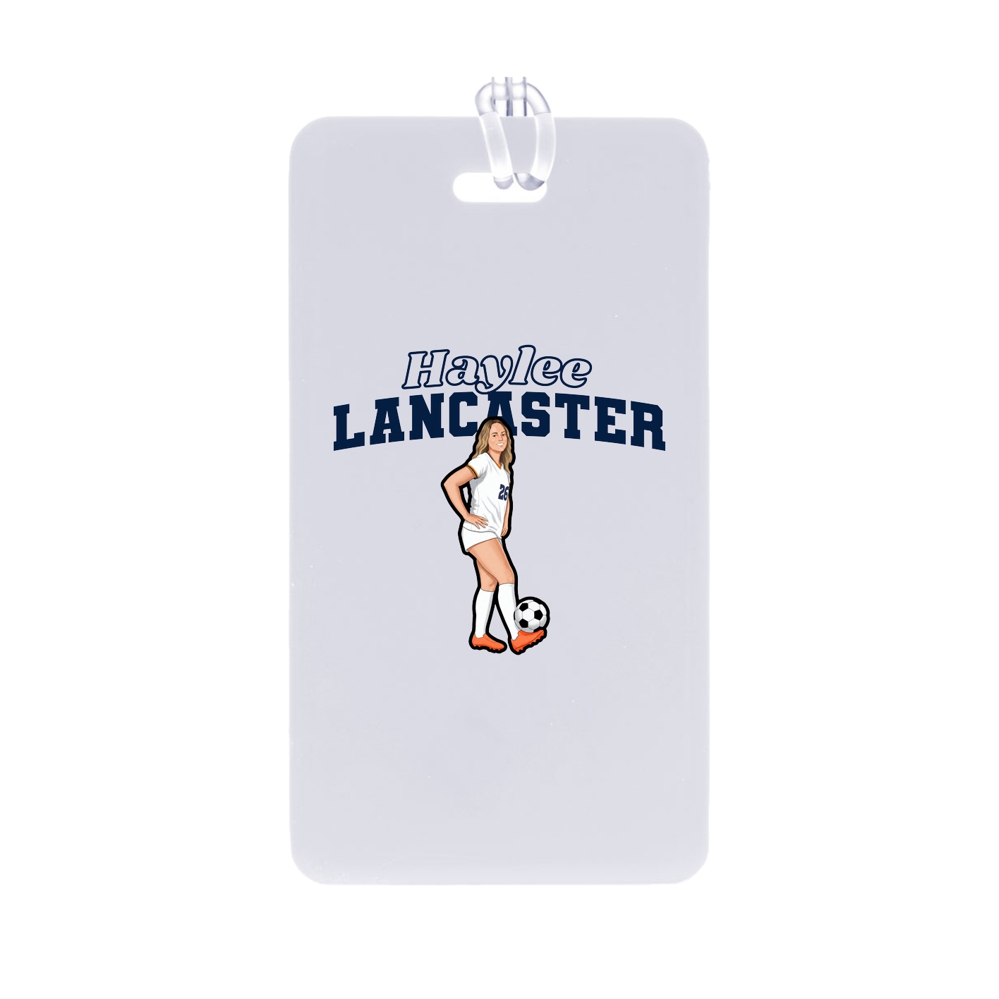 Bag Tag — Name Arch in Classic