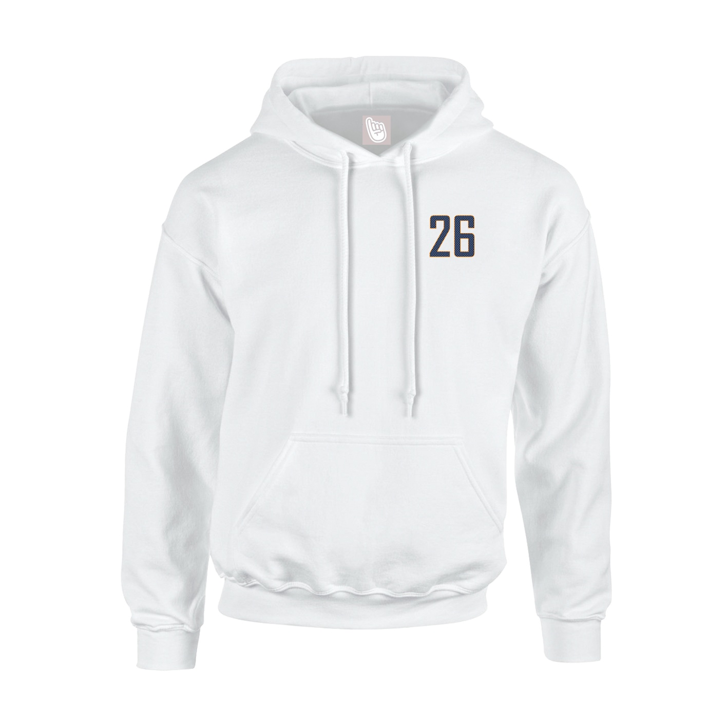 Hoodie — Front Shirsy in White