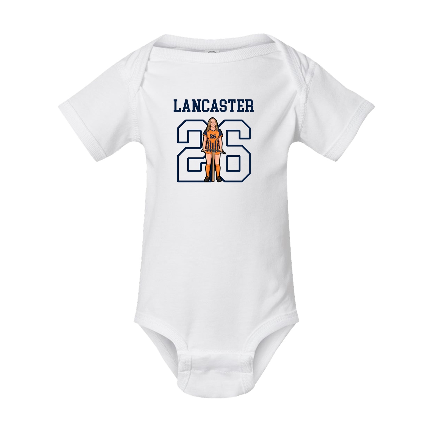 Baby Onesie — Shirsey in White