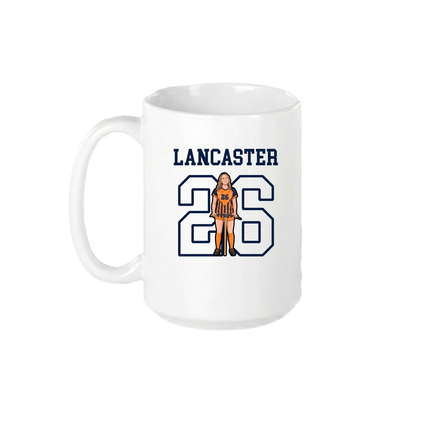 15oz Coffee Mug — Shirsey in White