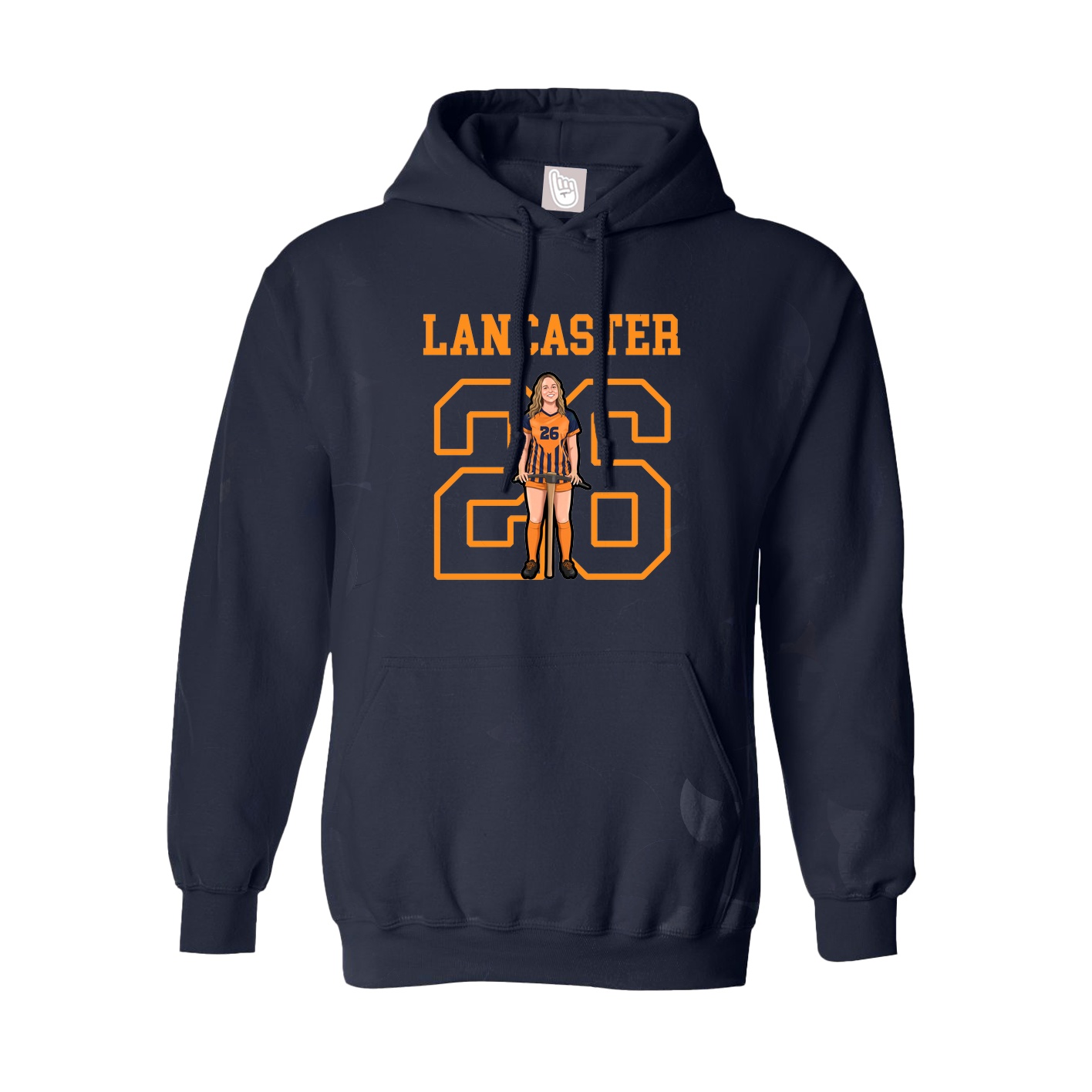Hoodie — Shirsey in Navy