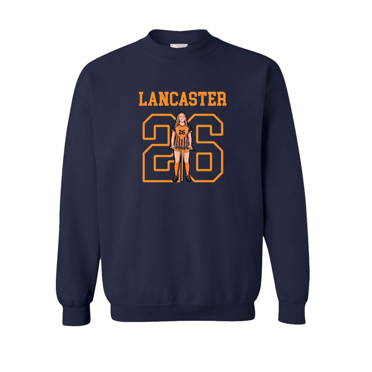 Fleece Crew — Shirsey in Navy