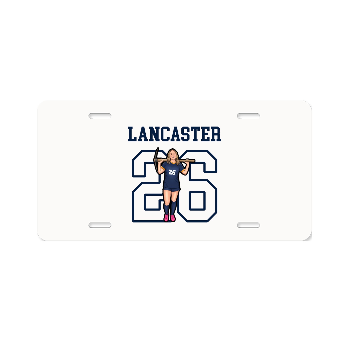 License Plate — Shirsey in Classic