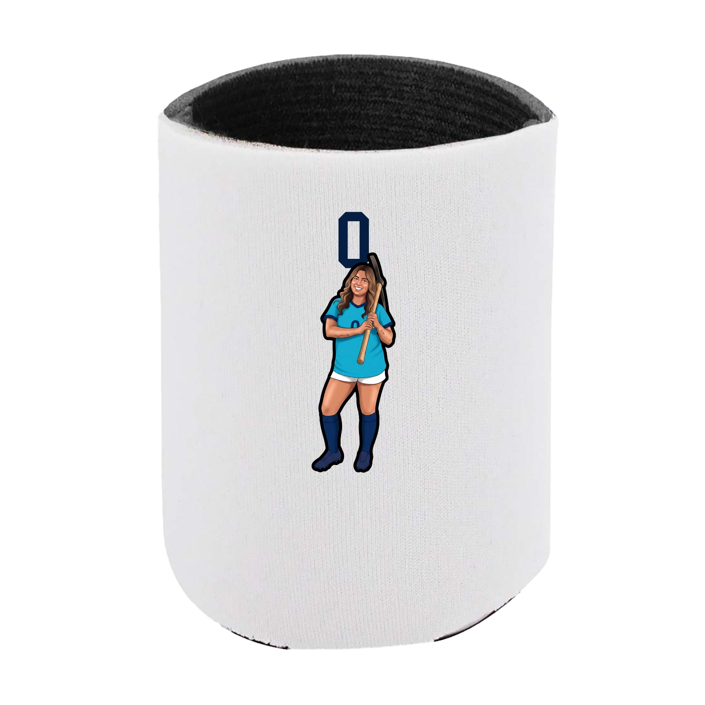 Can Holder — Number Top in White