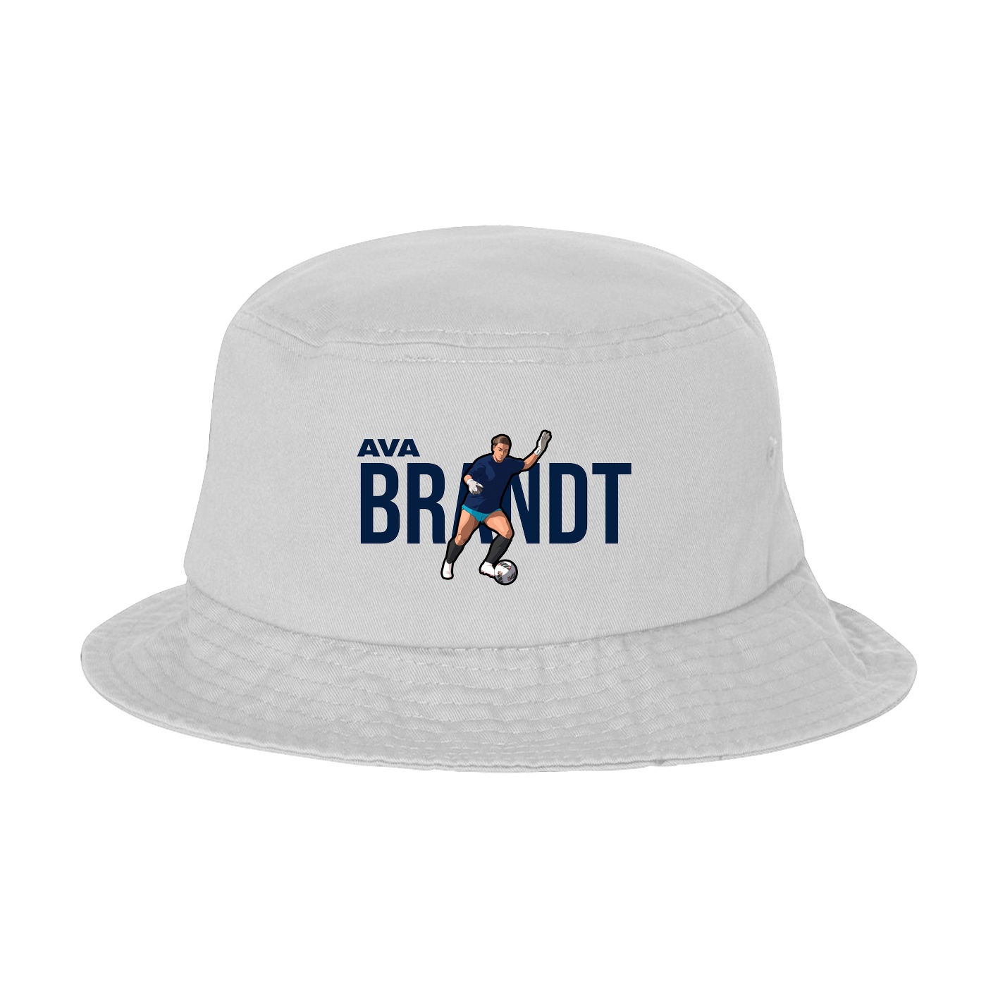 Bucket Cap — Player Name in White