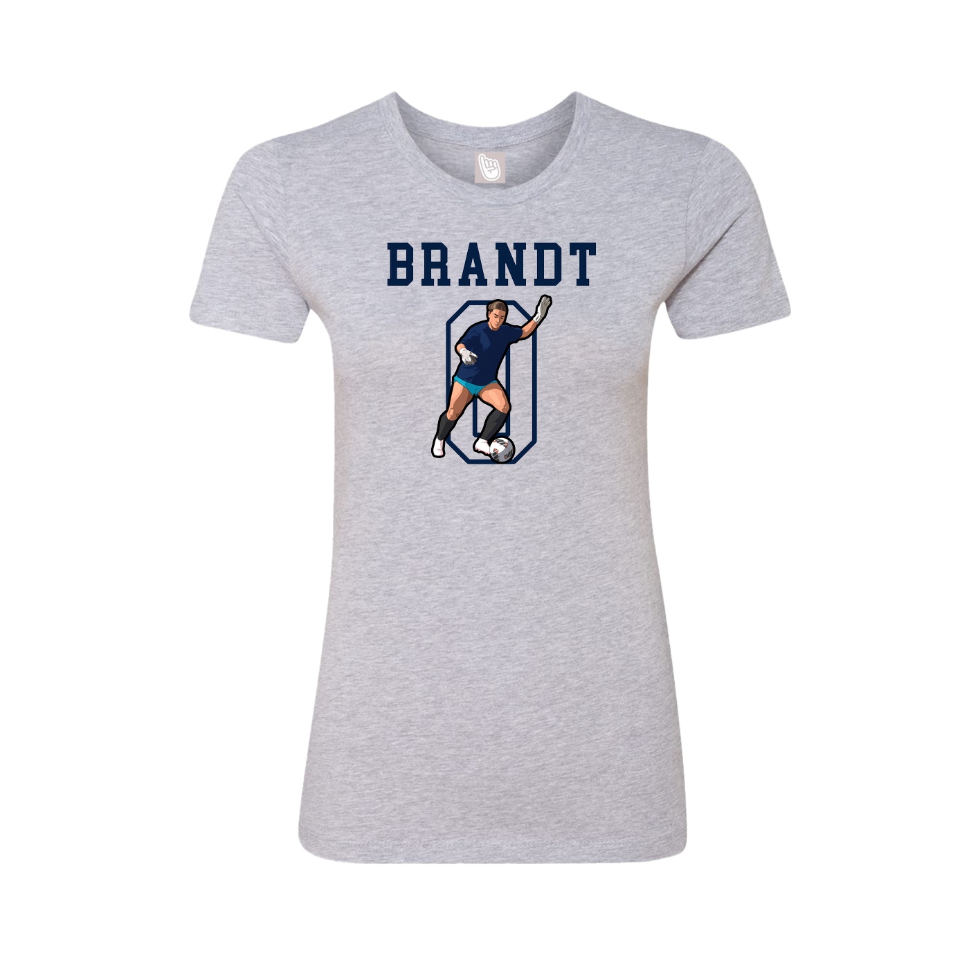 Fitted Women's Tee — Shirsey in Grey