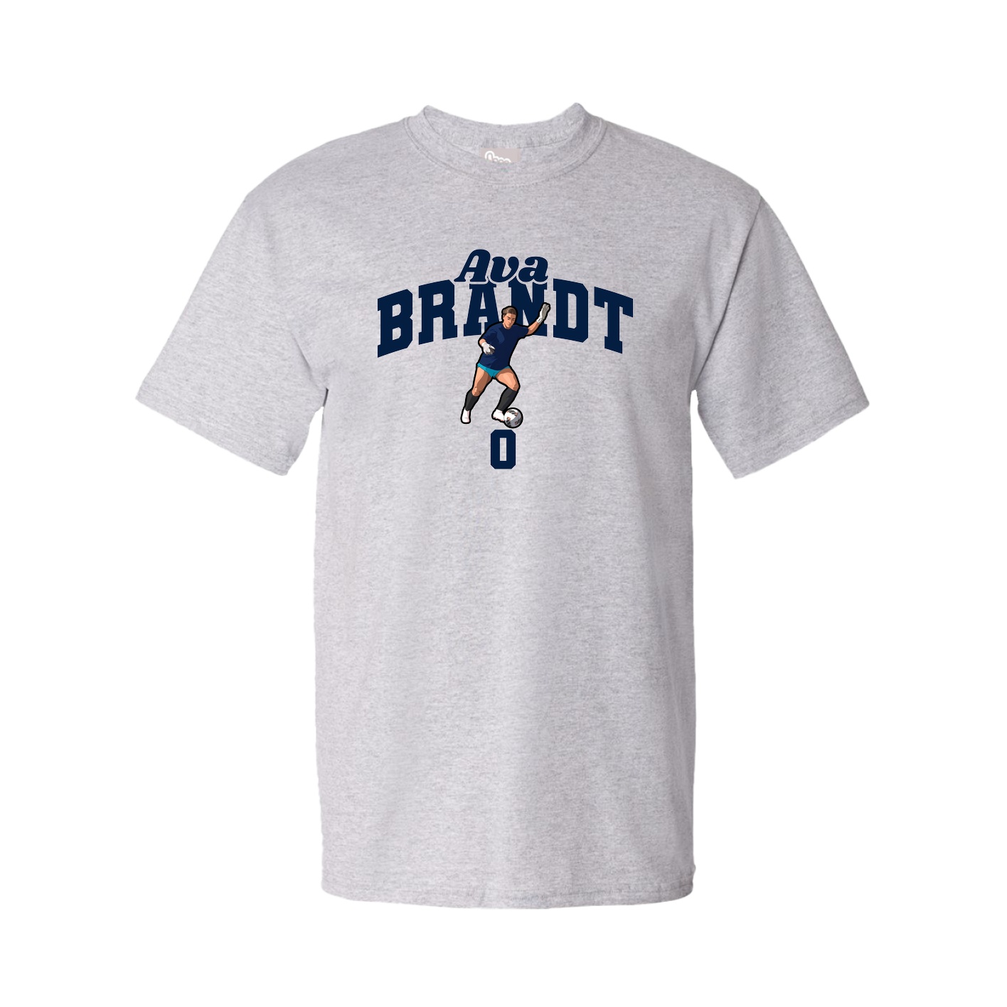 Youth Tee — Signature Arch in Grey