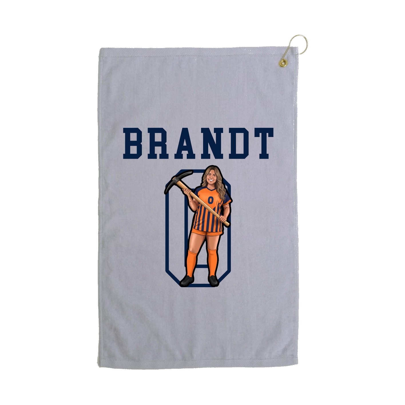 Golf Towel — Shirsey in Grey