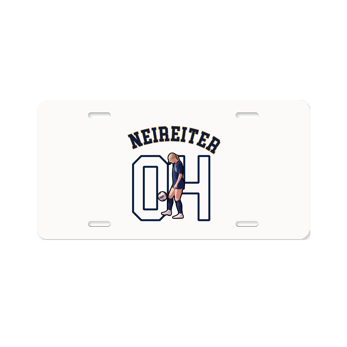 License Plate — Shirsey Arch in Classic