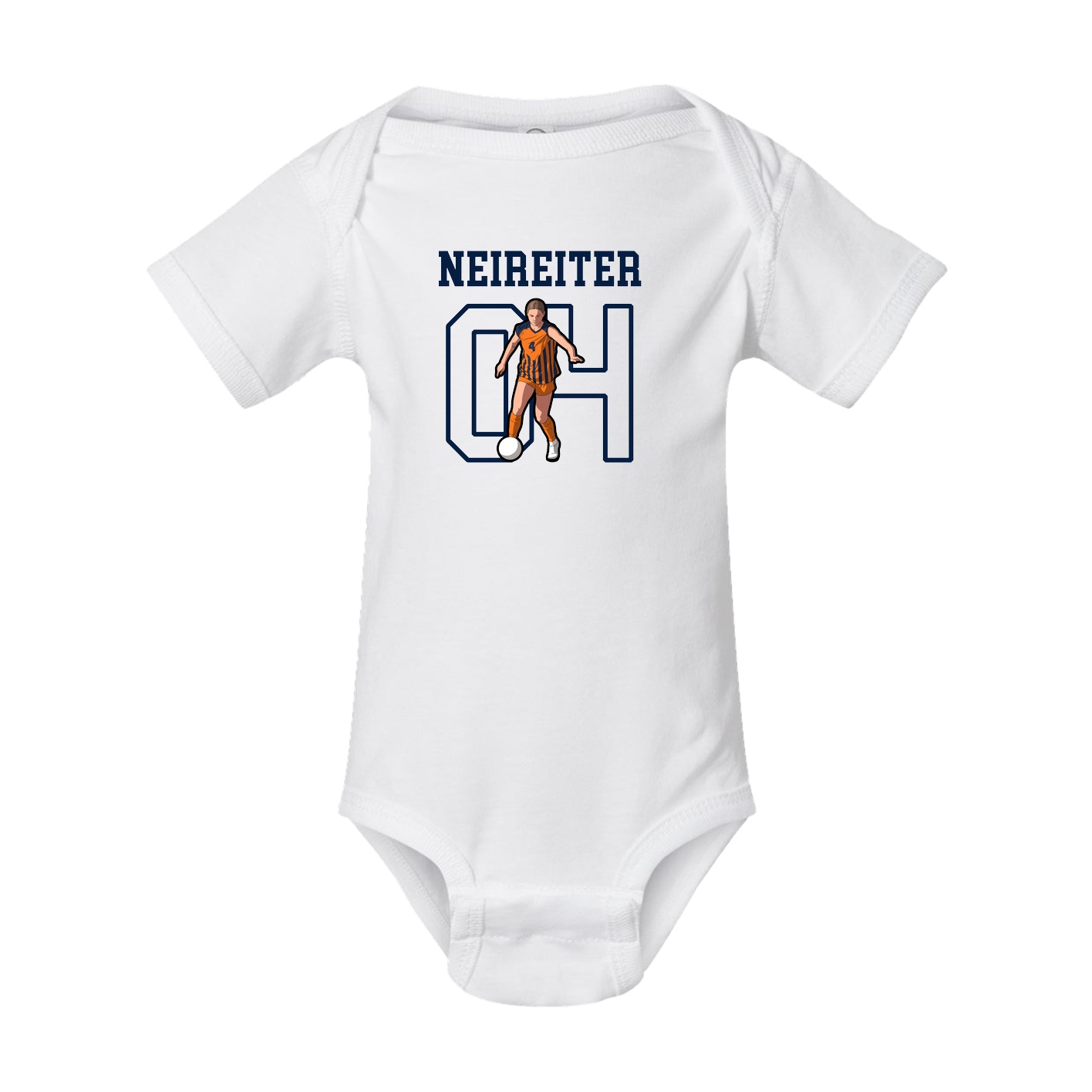 Baby Onesie — Shirsey in White