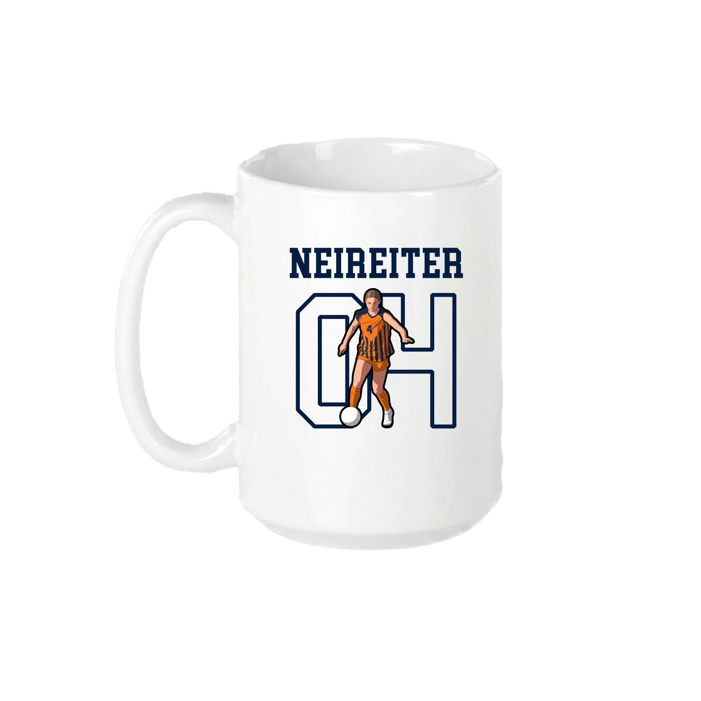 15oz Coffee Mug — Shirsey in White