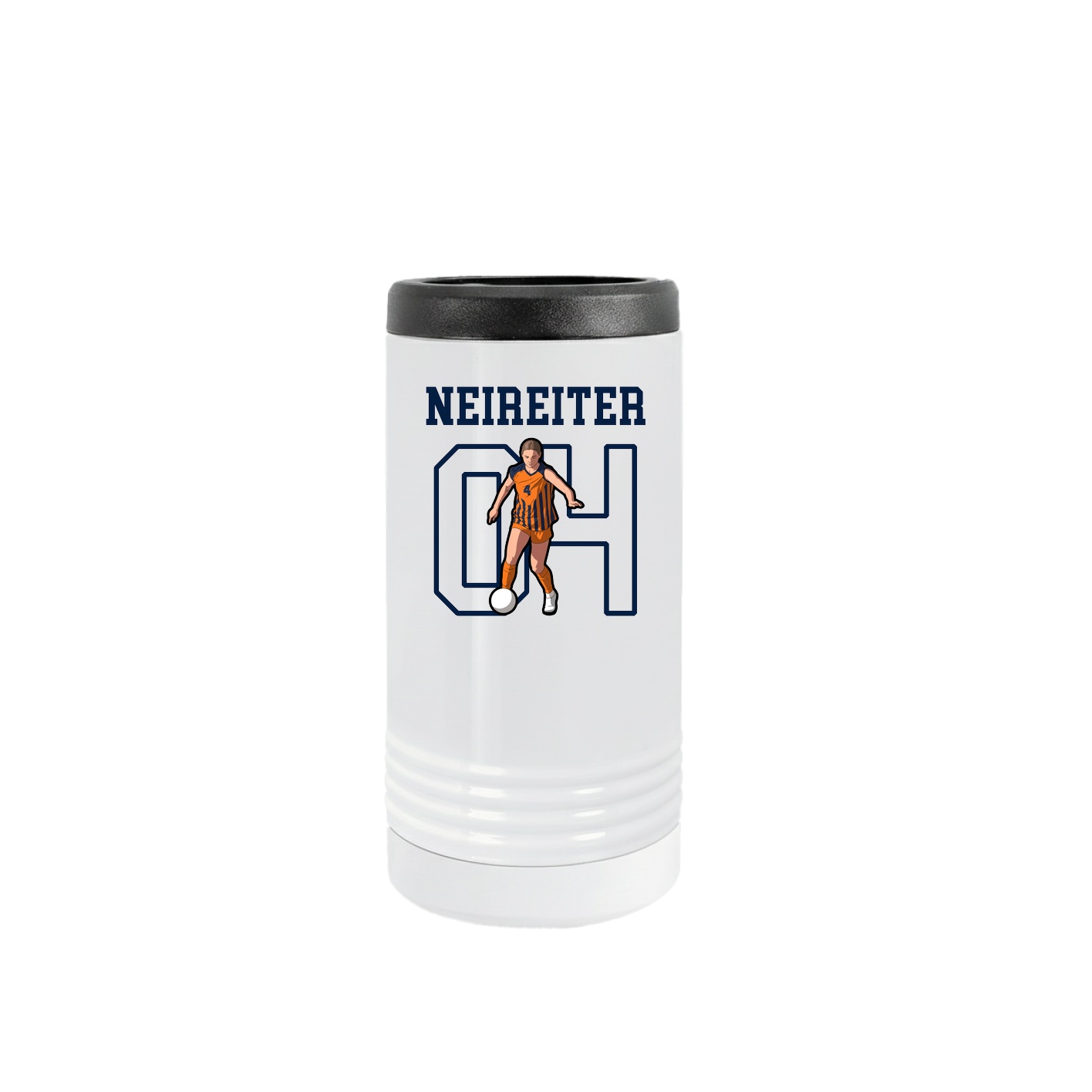 Slim Beverage Holder — Shirsey in White
