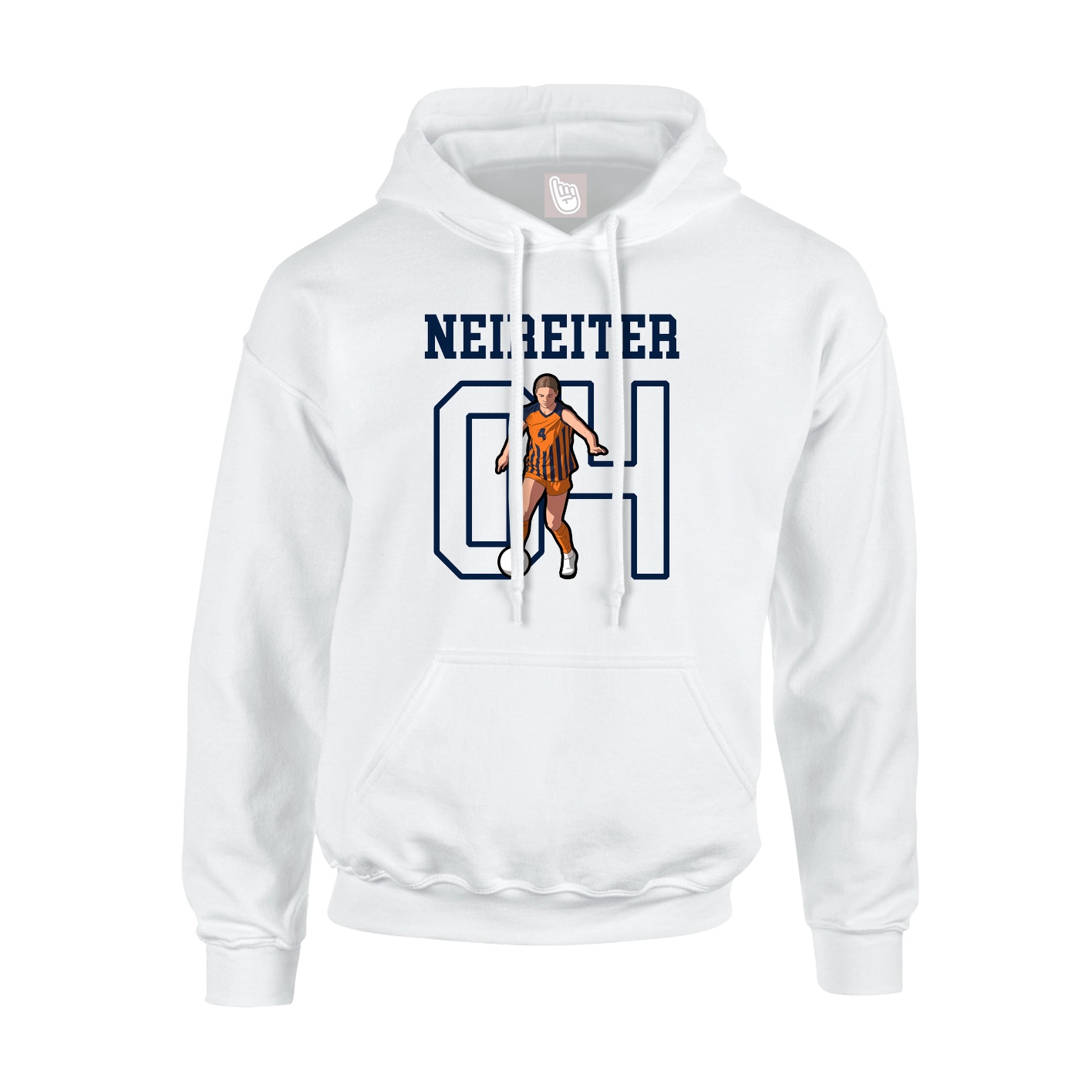 Youth Hoodie — Shirsey in White