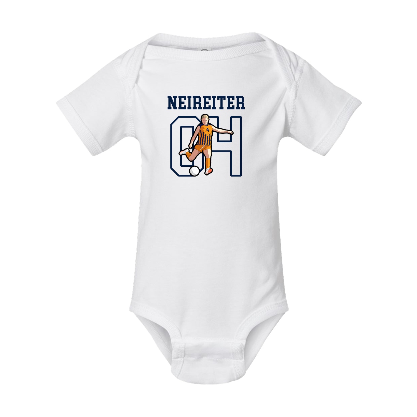 Baby Onesie — Shirsey in White