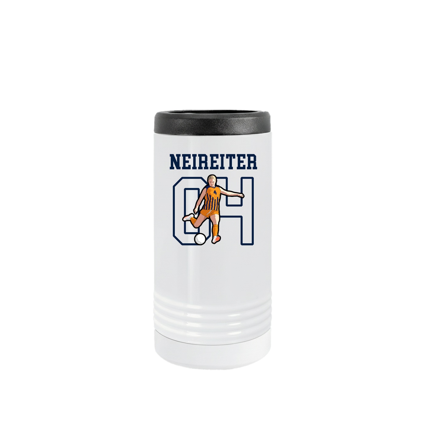Slim Beverage Holder — Shirsey in White