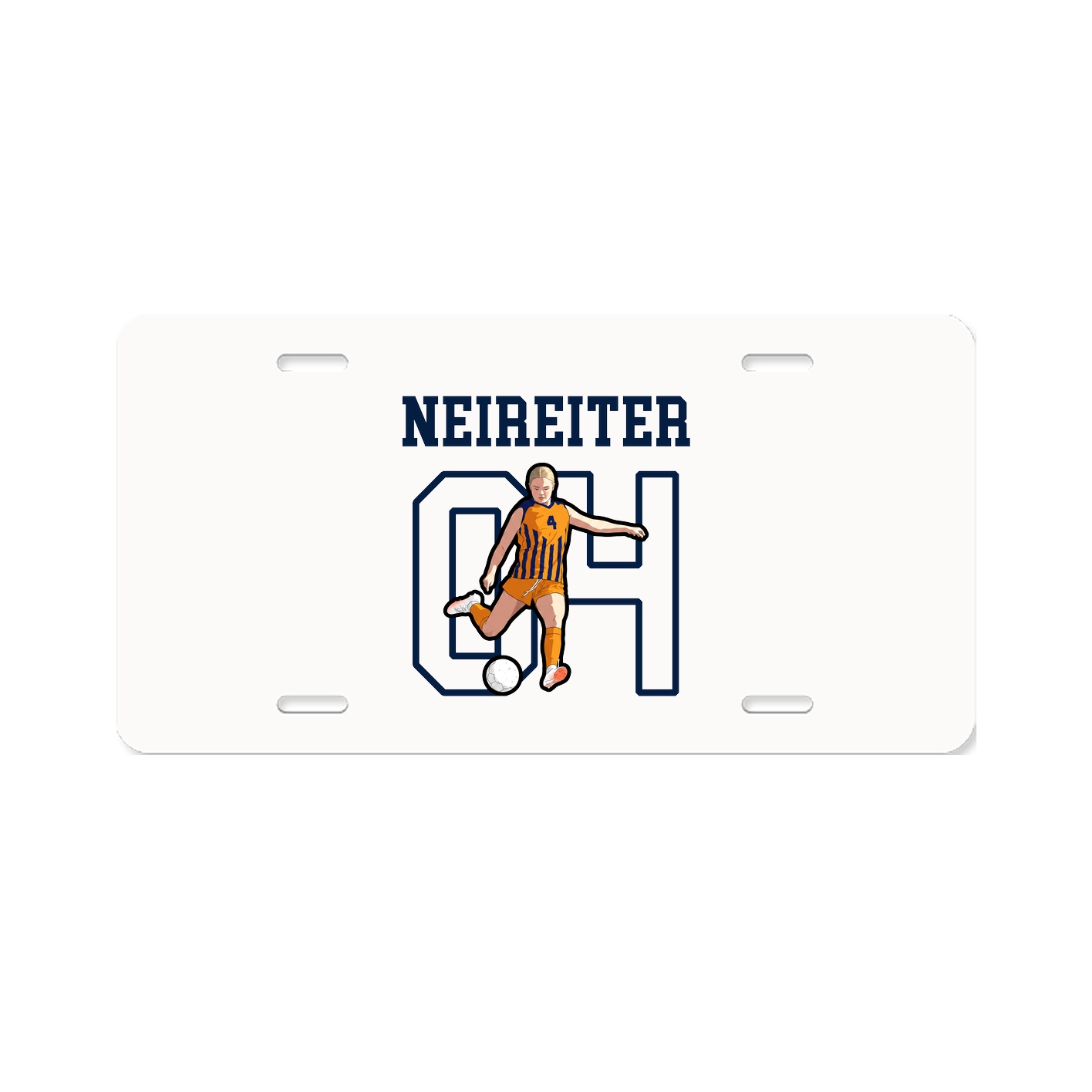 License Plate — Shirsey in Classic