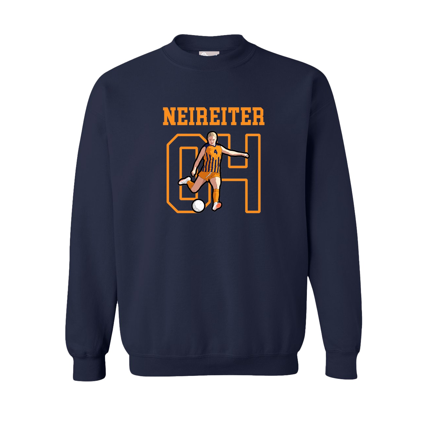 Fleece Crew — Shirsey in Navy